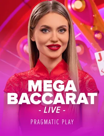 Mega Baccarat: live baccarat met megamultipliers, RTP 98.9%